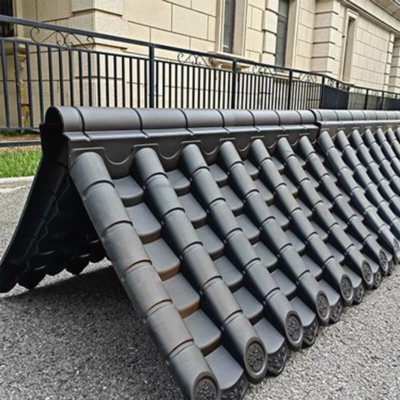 Vật tư nắp mái bằng nhựa tổng hợp thương mại chống thời tiết PVC/PP cho mái, diềm mái, hàng rào và tường