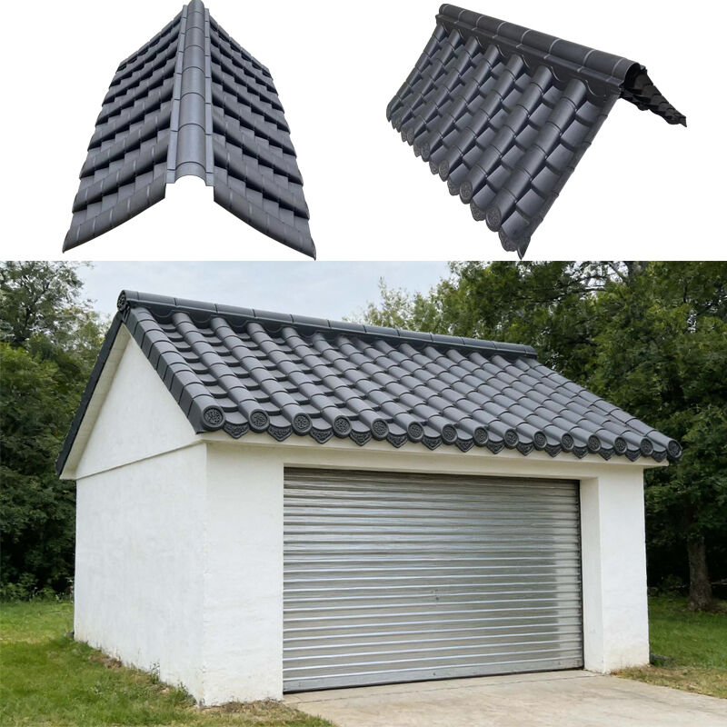 Vật tư nắp mái bằng nhựa tổng hợp thương mại chống thời tiết PVC/PP cho mái, diềm mái, hàng rào và tường