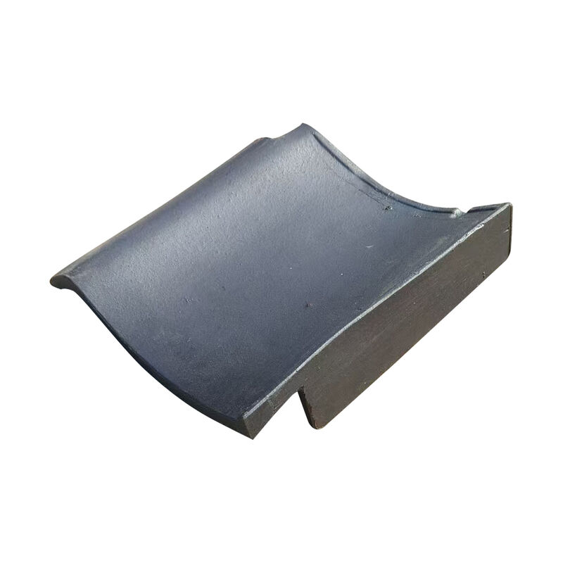 Phong cách Nhật Bản Giao thép gạch đất sét Drip Tiles Weatherproof Dark Grey Roof Tile System cho mái dốc truyền thống Đông Á