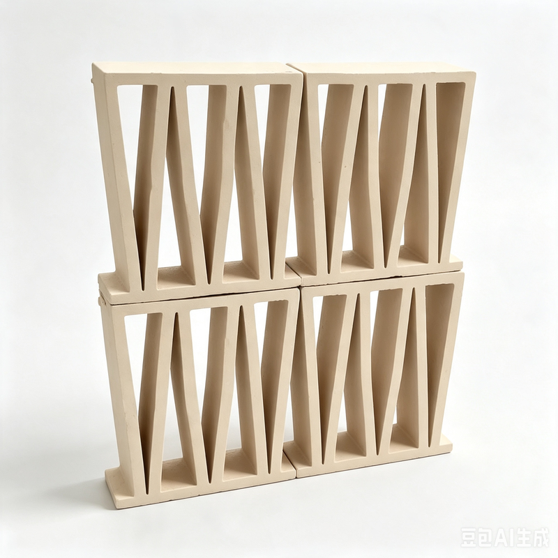 Modernist Linear Nhiều màu gốm màn hình khối Terracotta Brize gạch cho riêng tư tường & đặc điểm mặt tiền